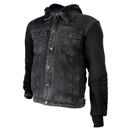 Motodry Stone Riding Hoodie - Black