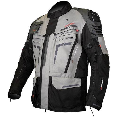 Motodry Trekker Pro Jacket - Black/Anthracite/Grey