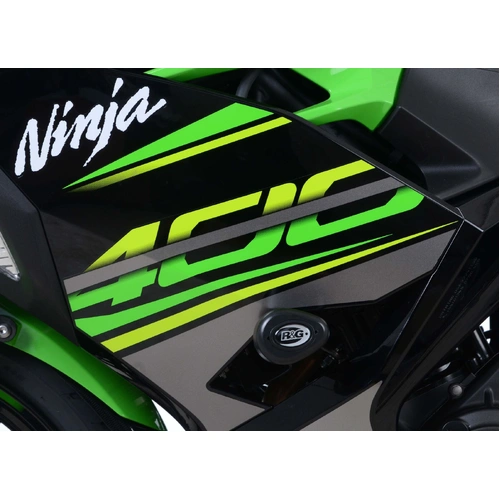 R&G Aero No-Cut Frame Sliders - Kawasaki Njnja 400