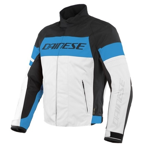 Dainese - Saetta D-Dry White Blue Black Jacket - SKU:D165461961C10