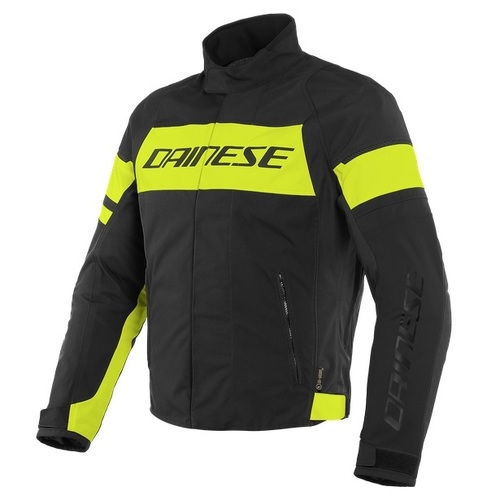 Dainese - Saetta Black Yellow D-Dry Jacket - SKU:D1654619R1710