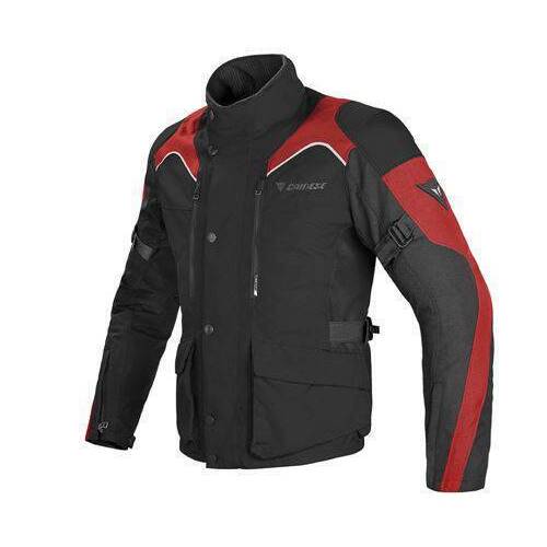 Dainese - Tempest D-Dry Black and Red Jacket - SKU:D20165457168412