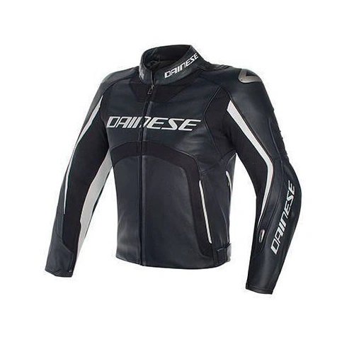 Dainese Misano D-Air Jacket - Black/White