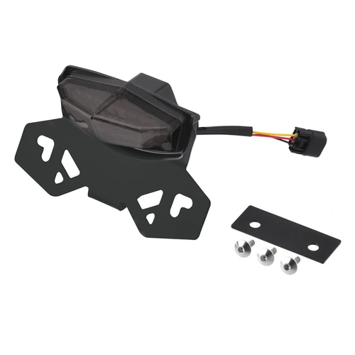 DRC Edge 2 Alloy Tail Light & Plate Holder (Smoke Lens) for CRF250L/M/Rally '17-