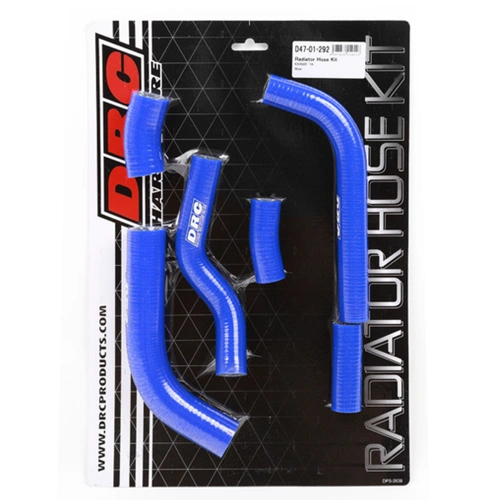 DRC Radiator Hose Kit for KX250 '20- - Blue