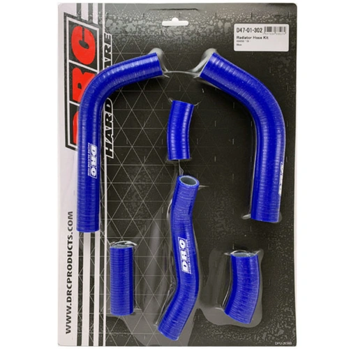 DRC Radiator Hose Kit for KXF450 '16-18 - Blue