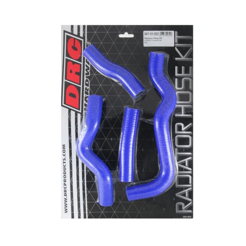DRC Radiator Hose Kit for KX450 '19- - Blue