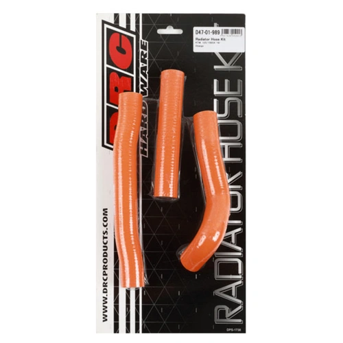 DRC Radiator Hose Kit for KTM250/350SXF- '15 - Orange
