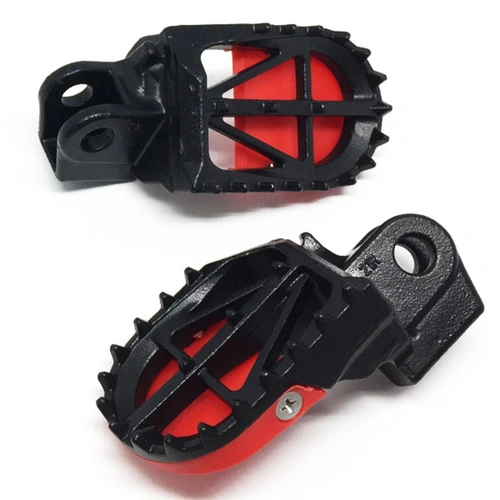 DRC High/Wide Footpegs (+5mm/50mm) for CRF250/450 '02-,CRF125/250 '02-,CRF250L - Black