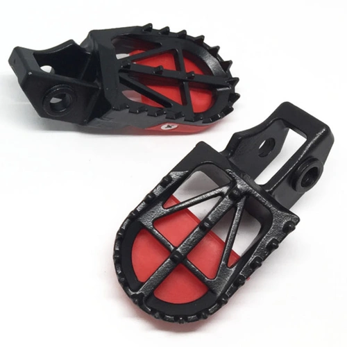 DRC Motard Footpeg with Slider (50mm) for DRZ400R/S/SM,RMX-250R/S, RM125/250 '91-'02 - Black