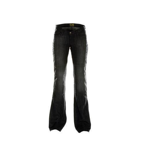Draggin Kevlar Minx Ladies Jeans - Black - 16 - SKU:DRAWJPMINXBL16
