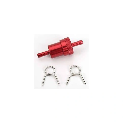 Emgo Fuel Filter 1/4 Anod Red