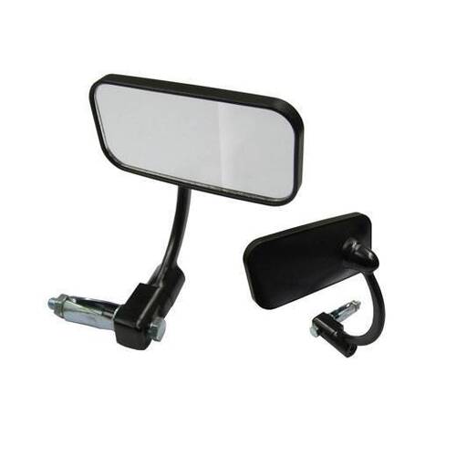 EMGO True Vision Bar-End Mirror - Black - SKU:E2034020B