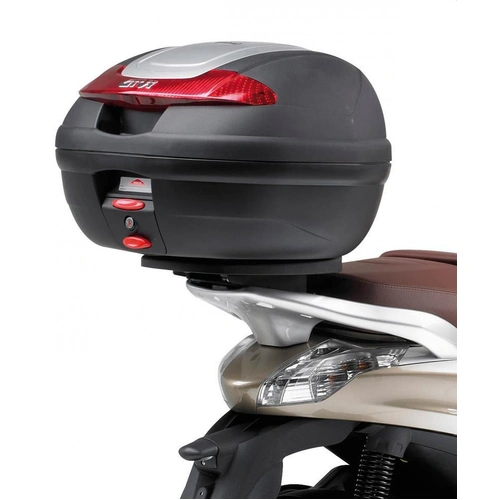 Givi Specific Monolock Rear Rack - Piaggio Beveryly 125Ie/300Ie/350 10-20 (Use With Monolock Case Plate)
