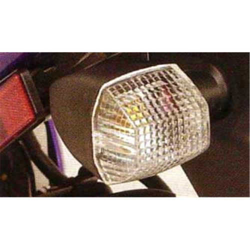 Emgo Clear Ind Lens Ducati (2-Lens W/Amber Bulbs)