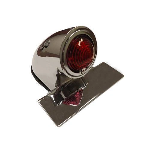 EMGO Sparto 50s Chopper Chrome Tail Light - Chrome