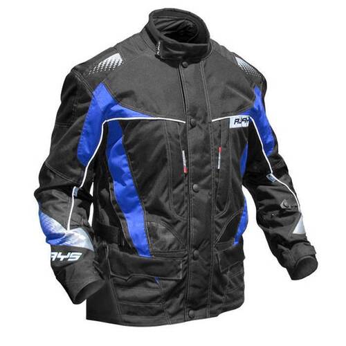 Rjays Womens Explorer II Black Blue Jacket - SKU:EJ3BUDM