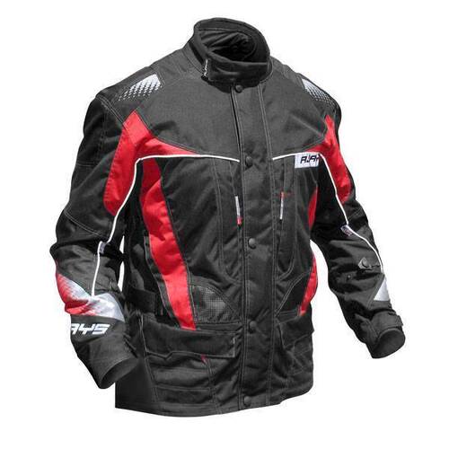 Rjays Womens Explorer II Black Red Jacket - SKU:EJ3RDDM