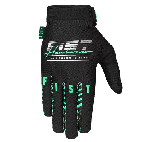 FIST Strapped Freestyle Glove - Black/Teal - 2XL - SKU:F-GS-01314-2XL