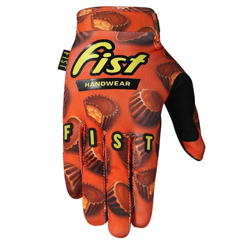 Fist Handwear 100% Nuts Youth Glove - Orange/Multi