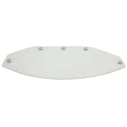 RJAYS Universal 5-stud Flat Visor - Clear only One Size - SKU:F3C