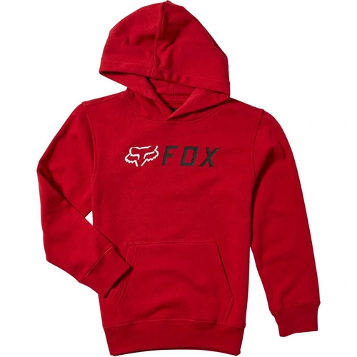Fox Youth Apex Hoodie - Chili - M - SKU:FO00003555M