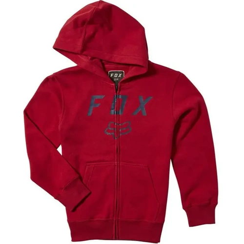 Fox Youth Legacy Moth Pullover Fleece - Chili - M - SKU:FO00004555M