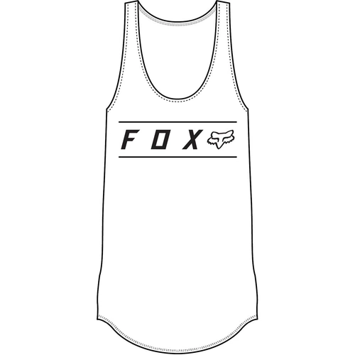 Fox Pinnacle Womens Tank - White