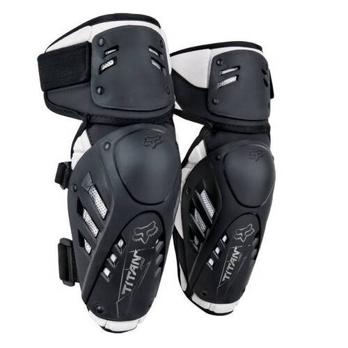 Fox Titan Pro Elbow Guard - Black - S/M - SKU:FO03432001SM