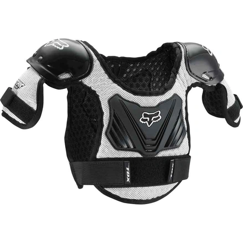 Fox Peewee Titan Roost Deflector - Black/Silver