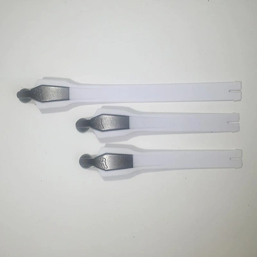 Fox Comp8 Strap Kit x3 - No Buckle - White