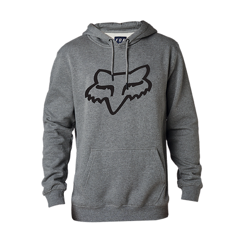 Fox Legacy Foxhead Pull Over Fleece - Heather Graphite - 2XL - SKU:FO146251852X