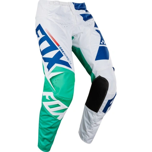 Fox Youth 180 Sayak Pants - White/Blue/Green - 22 - SKU:FO1944700422