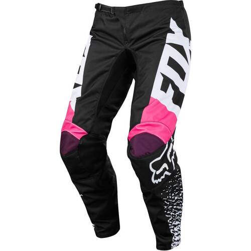 Fox Youth Girls 180 Black Pink Pants