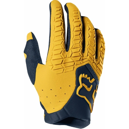 Fox Pawtector Gloves - Navy/Yellow