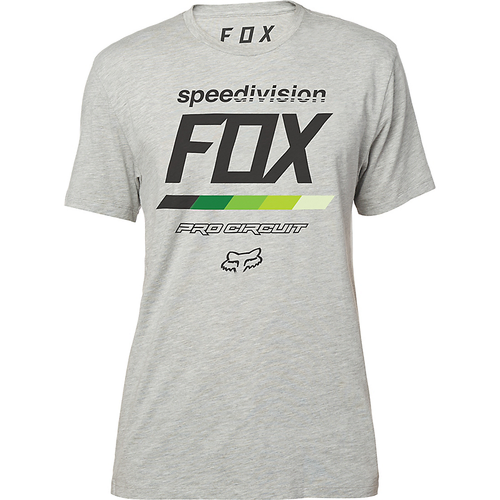 Fox Pc Drafter Tee Heather Grey