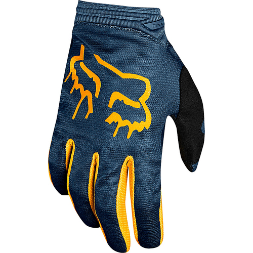 Fox Youth Girls Dirtpaw Mata Jersey - Navy/Yellow - S - SKU:FO21762046S