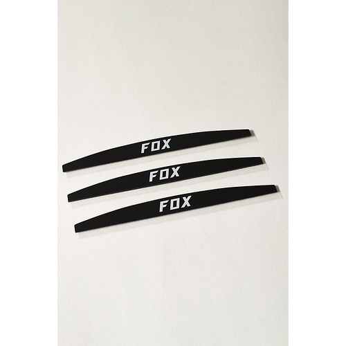 Fox Vue Mud Guards - 3 Pack - Clear