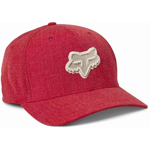 Fox Transposition Flexfit Hat - Heather Red - L/XL - SKU:FO23688383LXL
