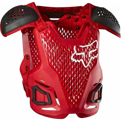 Fox R3 Flame Red Armour
