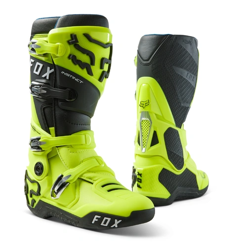 Fox Instinct Boot - Flo Yellow - 13 - SKU:FO2434713013