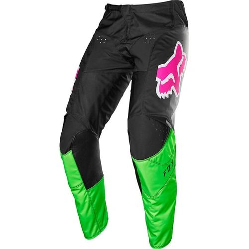 Fox 180 Fyce Pant - Black/Green/Pink - 36 - SKU:FO2445692236