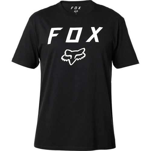 Fox Legacy Moth Tee - Black - S - SKU:FO24578001S