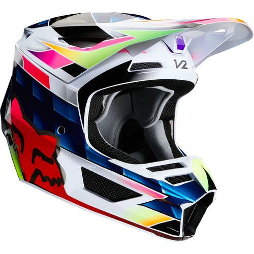 Fox Youth Kresa ECE Helmet - Multi - S - SKU:FO24787922S