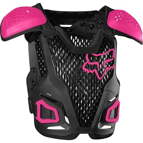 Fox Youth R3 - Black/Pink - OS