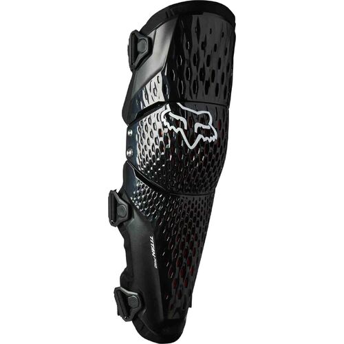 Fox 2022 Titan Pro D3O CE Black Knee Guard