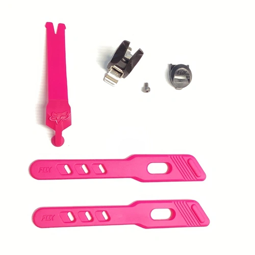 Fox Youth Comp Boot Strap Kit - Pink - OS