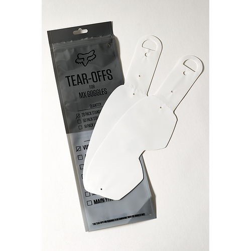 Fox Youth Airspace/Main Lam Tear Off - Clear