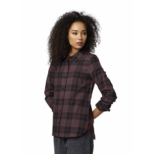 Fox Pines Womens Flannel - Purple