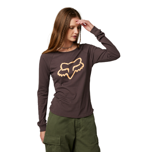 Fox Boundary Womens LS Top - Purple